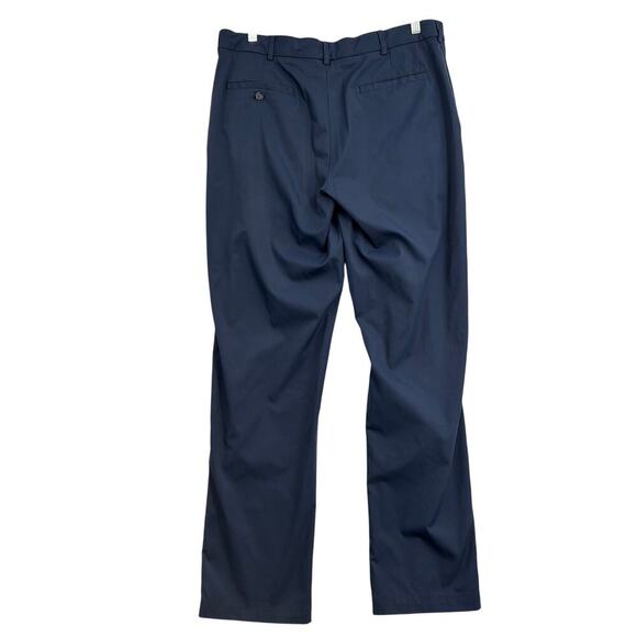 Walter Hagen Mens Golf Pants Size 36 x 34 Navy Blue Quick Dry Trouser Flat Front - Picture 6 of 12
